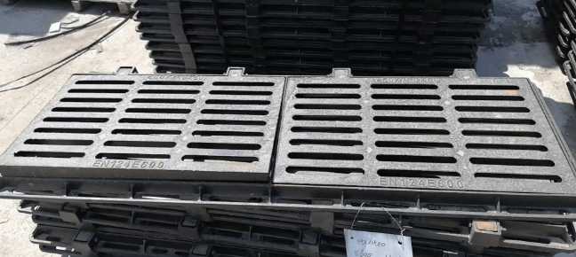 泉州球墨铸铁连体双篦展示