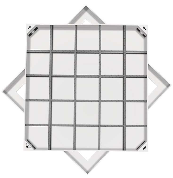 泉州不锈钢方井展示